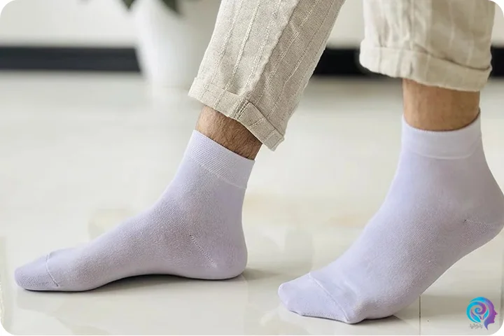 جای کش روی پا