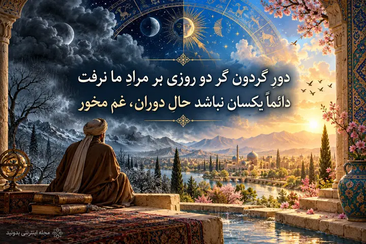 بهترین اشعار حافظ درباره گذر از روزهای سخت زندگی